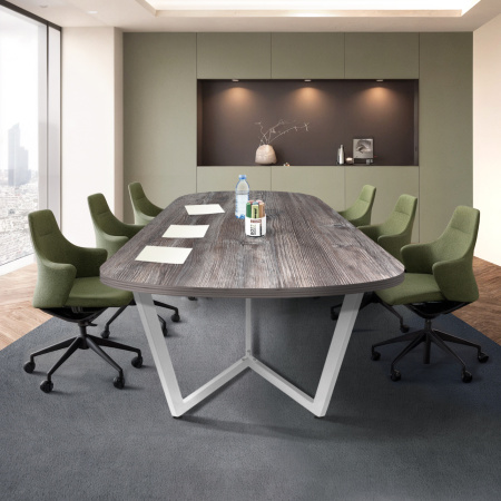 Стол Мюнхен (1800х900), ЛДСП Сосна пасадена / Металлокаркас Белый